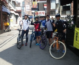 단합 친목도모 모대학생5명 이태원애서출발 합니다