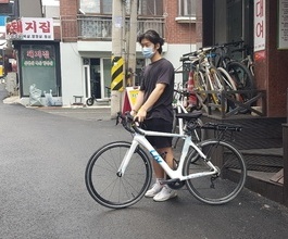 요즘 국토종주 가시는 분들이 많네요